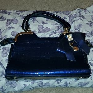Royal blue Handbag